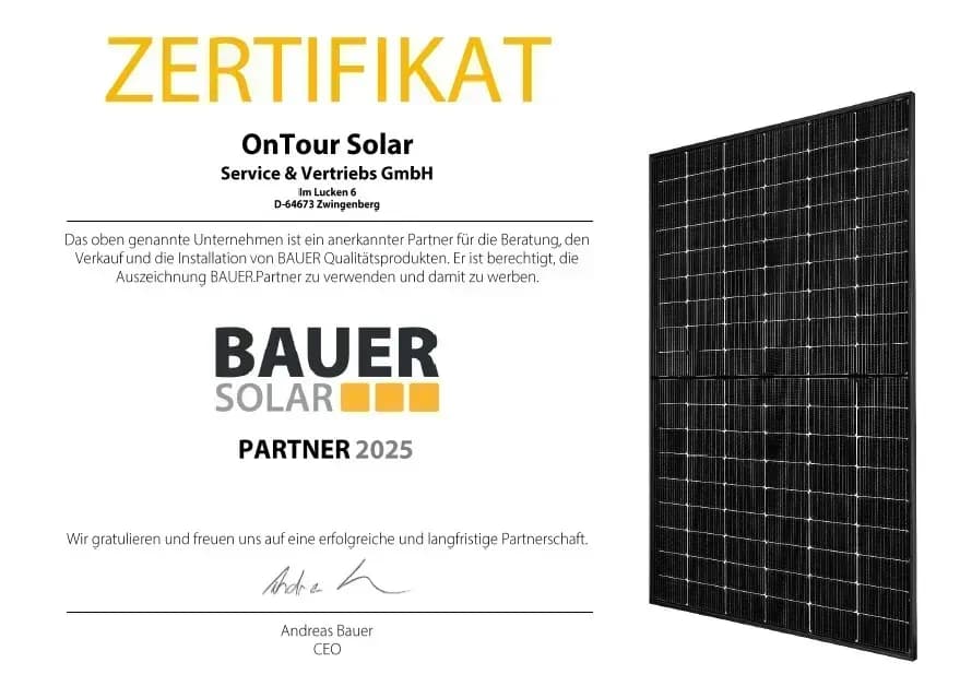 Solaranlage Zwingenberg - Bensheim - Heppenheim - Bergstraße